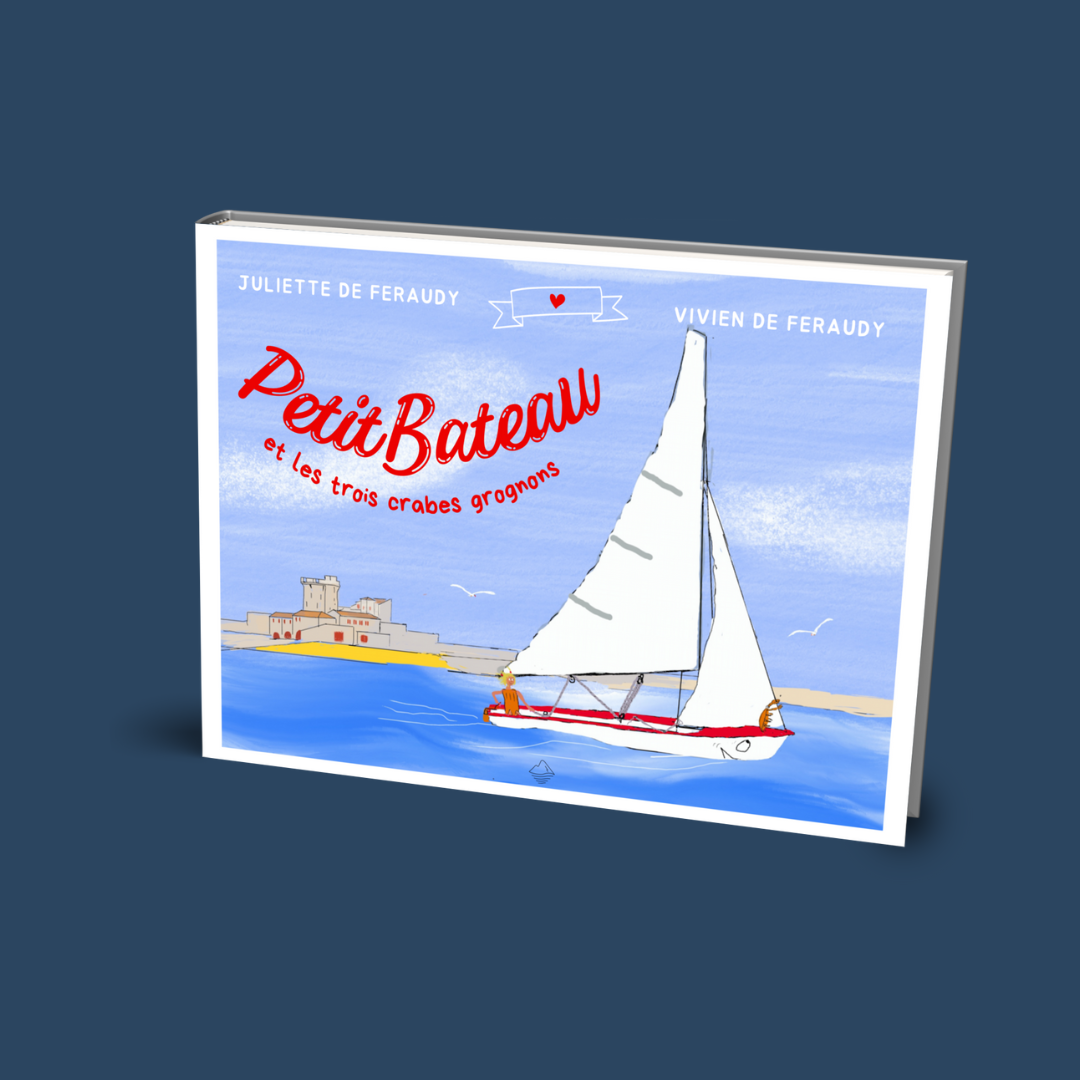 Album jeunesse Petit Bateau et les trois crabes grognons, Juliette de Feraudy