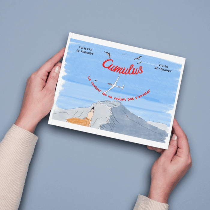 Cumulus, le vautour qui ne voulait pas s'envoler, livre illustré pour les enfants de 4 à 8 ans